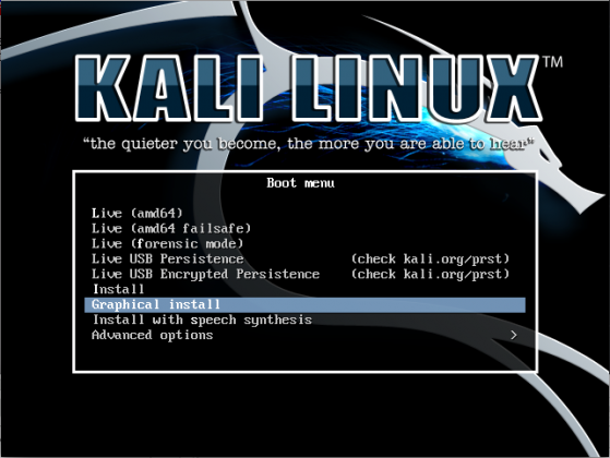 how to run kali linux from usb virtualbox